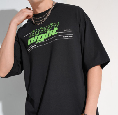 Black Graphic T-Shirt