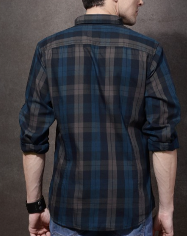 Men’s Casual Checked Shirt