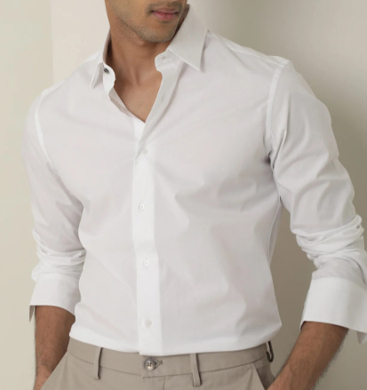 Classic White Dress Shirt