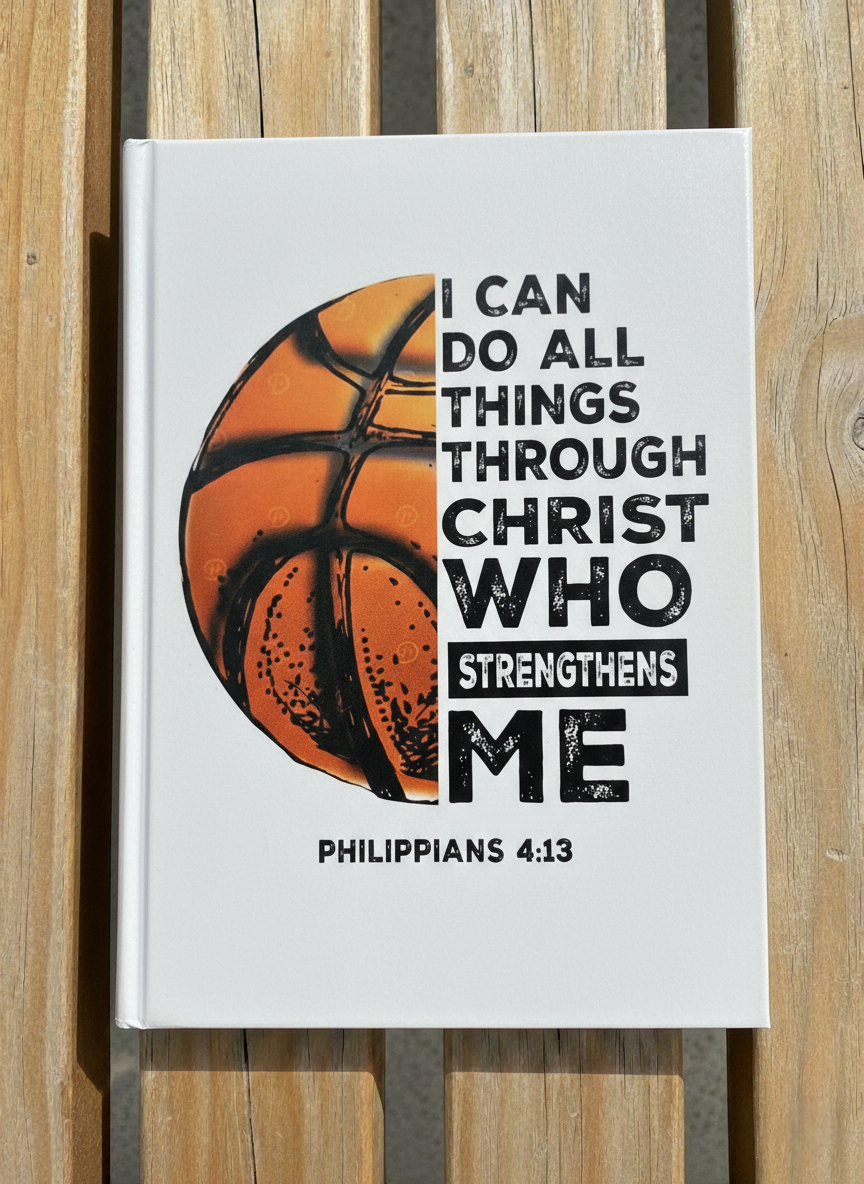 I CAN DO ALL THINGS – Philippians 4:13 Softcover Journal