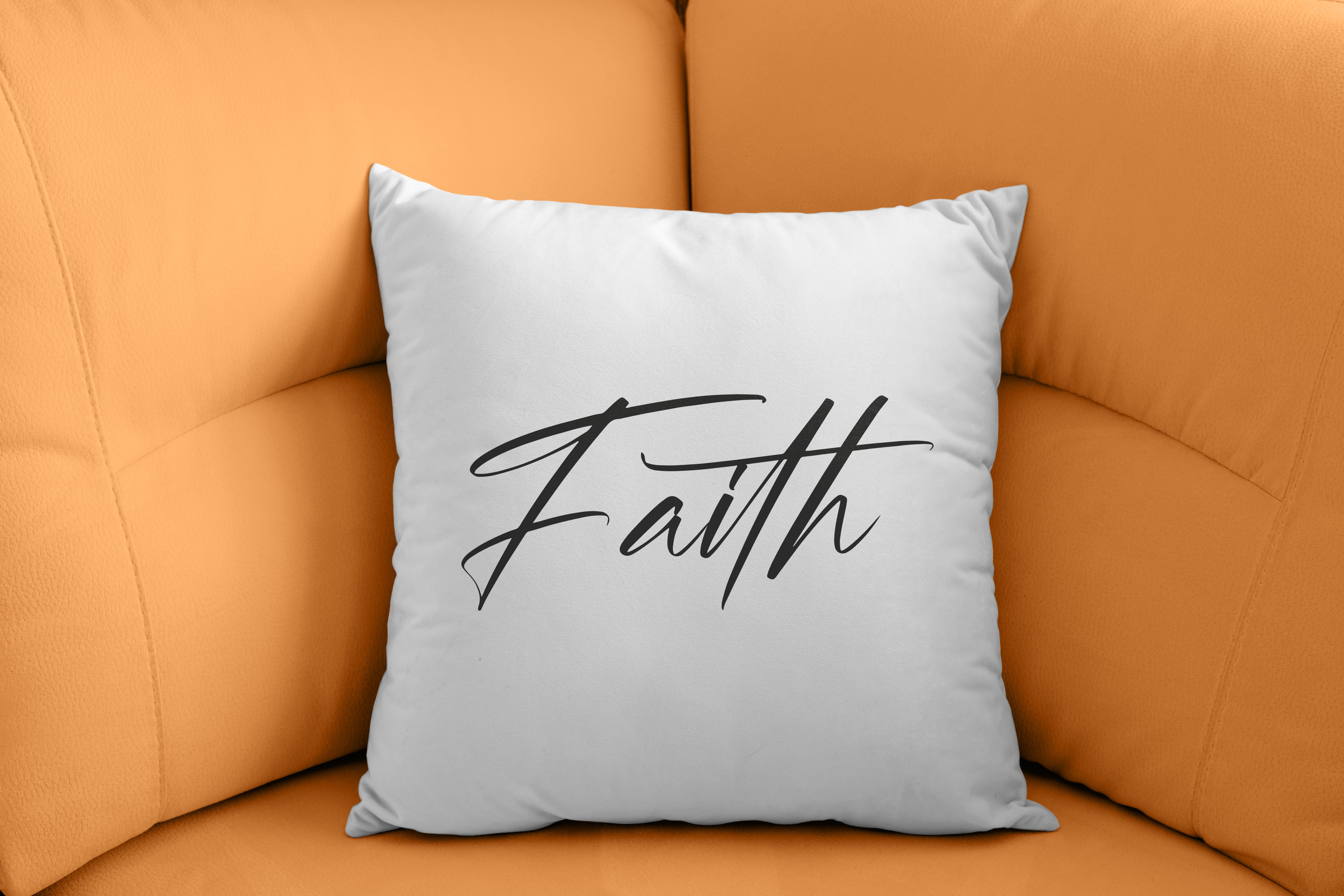 FAITH HOPE LOVE CUSHION COVERS COMBO - 3 NOS