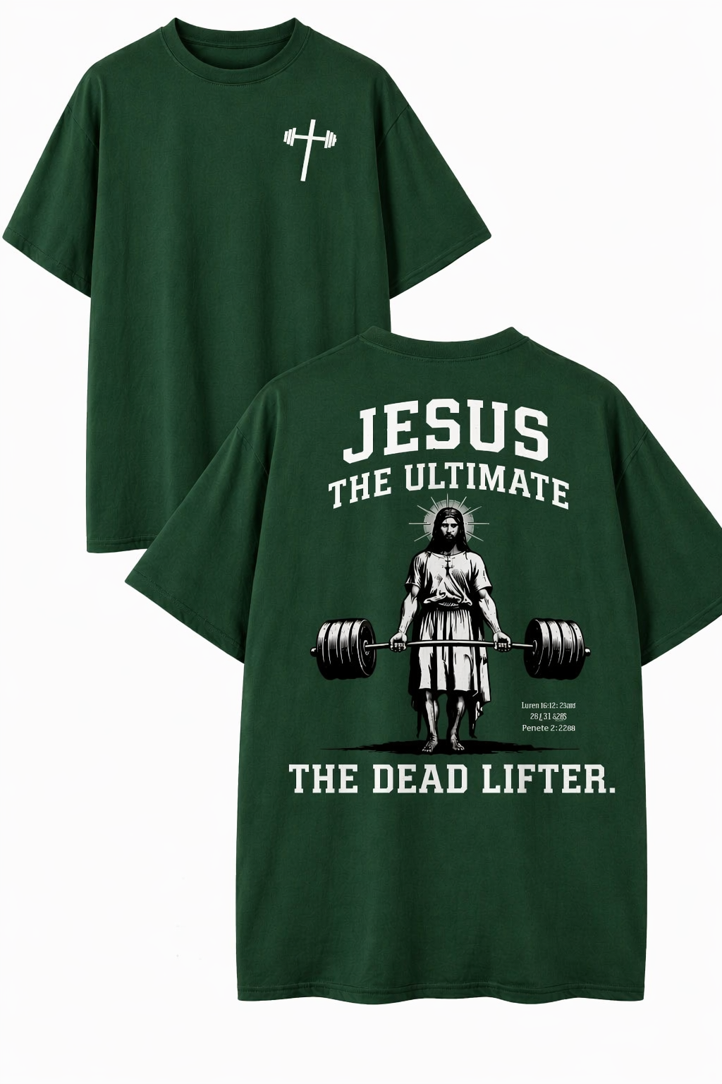 Jesus Deadlifter Graphic T-Shirt