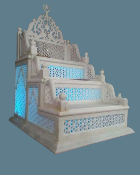 Marble Mosque Mimbar