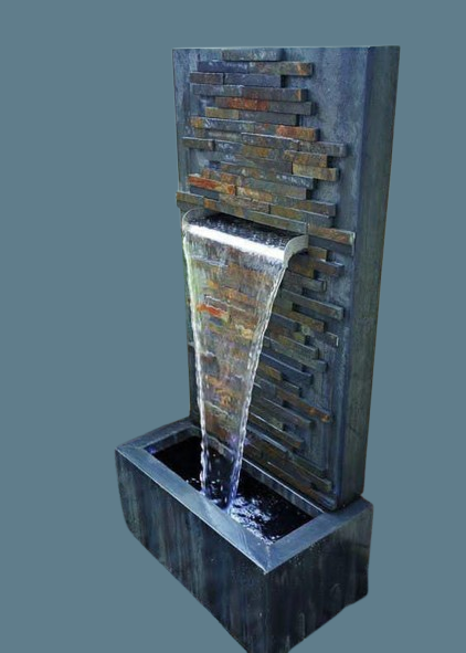 Modern Slate Water Fountain