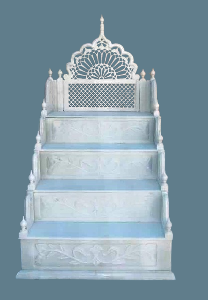 Handcrafted Marble Mosque pulpit