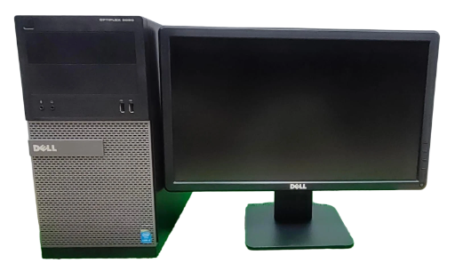 Dell OptiPlex Desktop Computer with Monitor