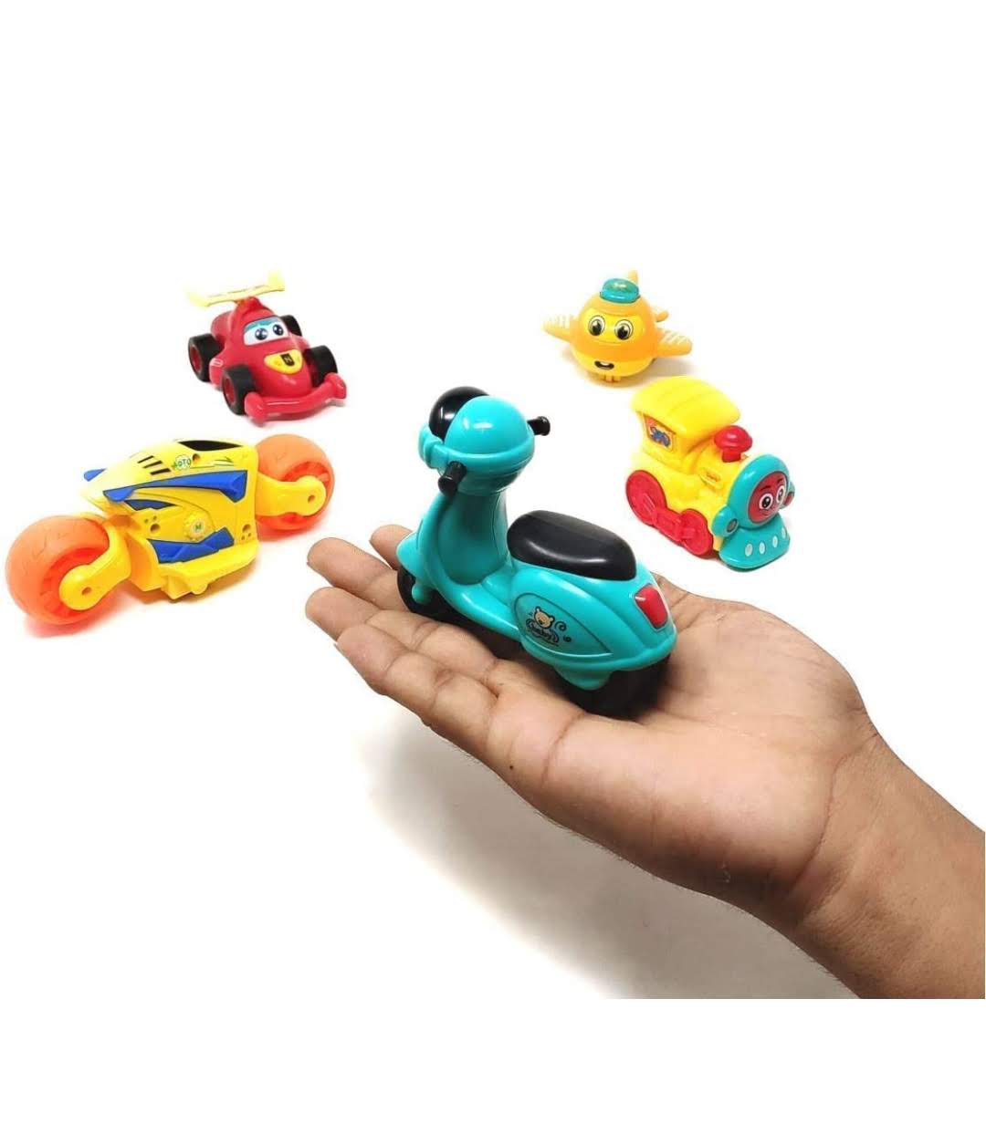 Miniature Blue Scooter Toy