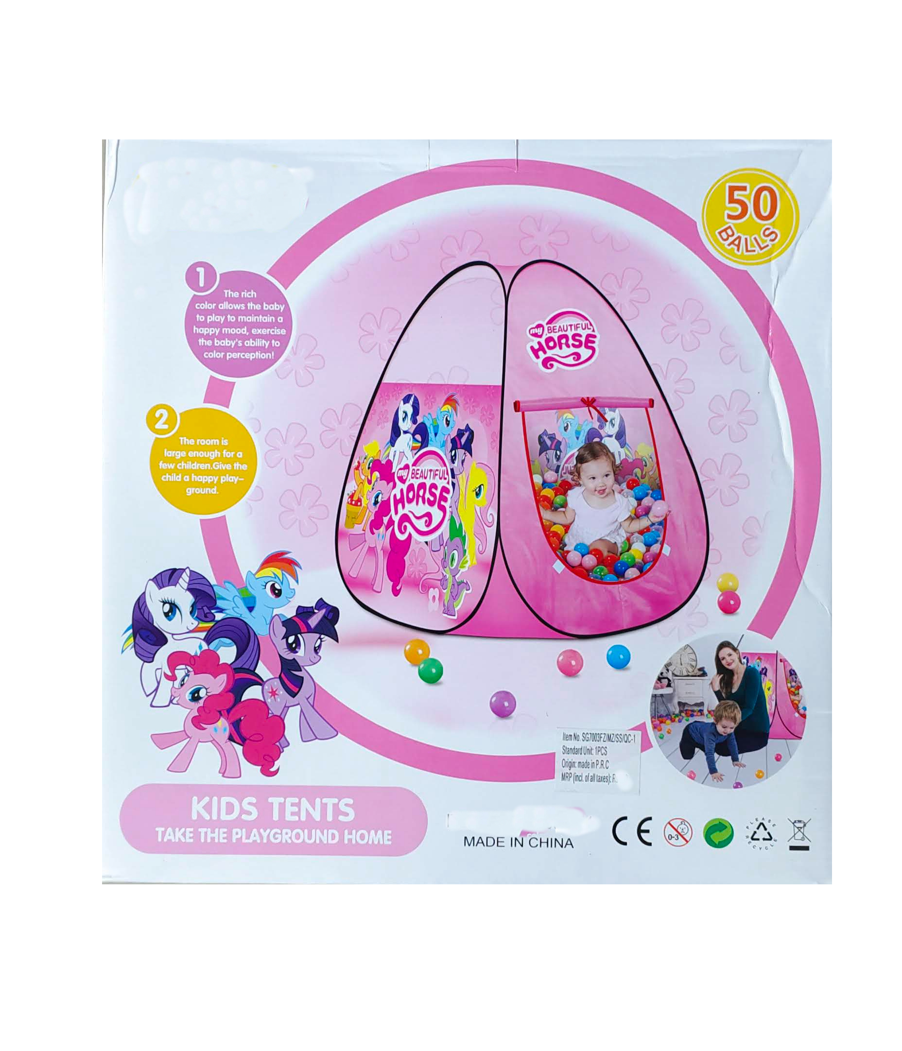 Kids Play Tent with Balls