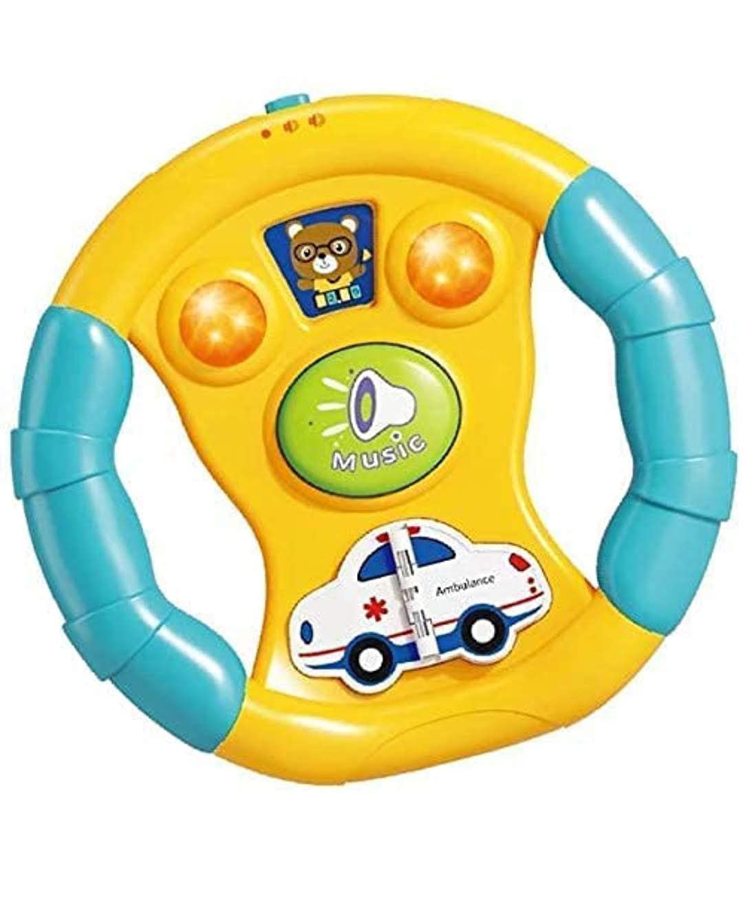 Kids Musical Steering Wheel Toy