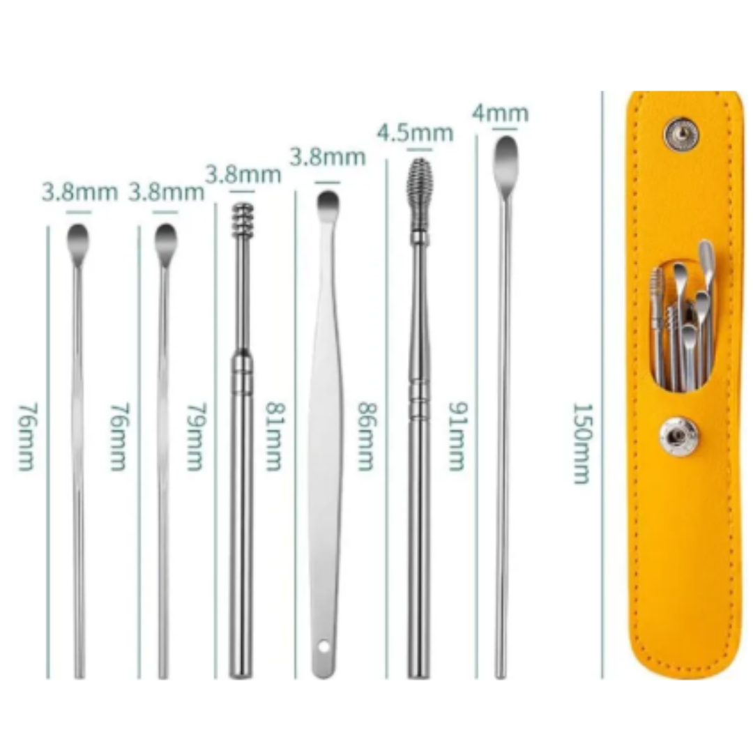 Ear cleaning 6 PCs kit