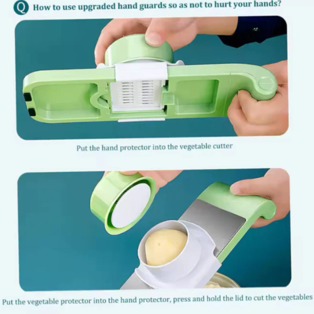 5 In 1 Multifunctional Vegetable Food Cutter