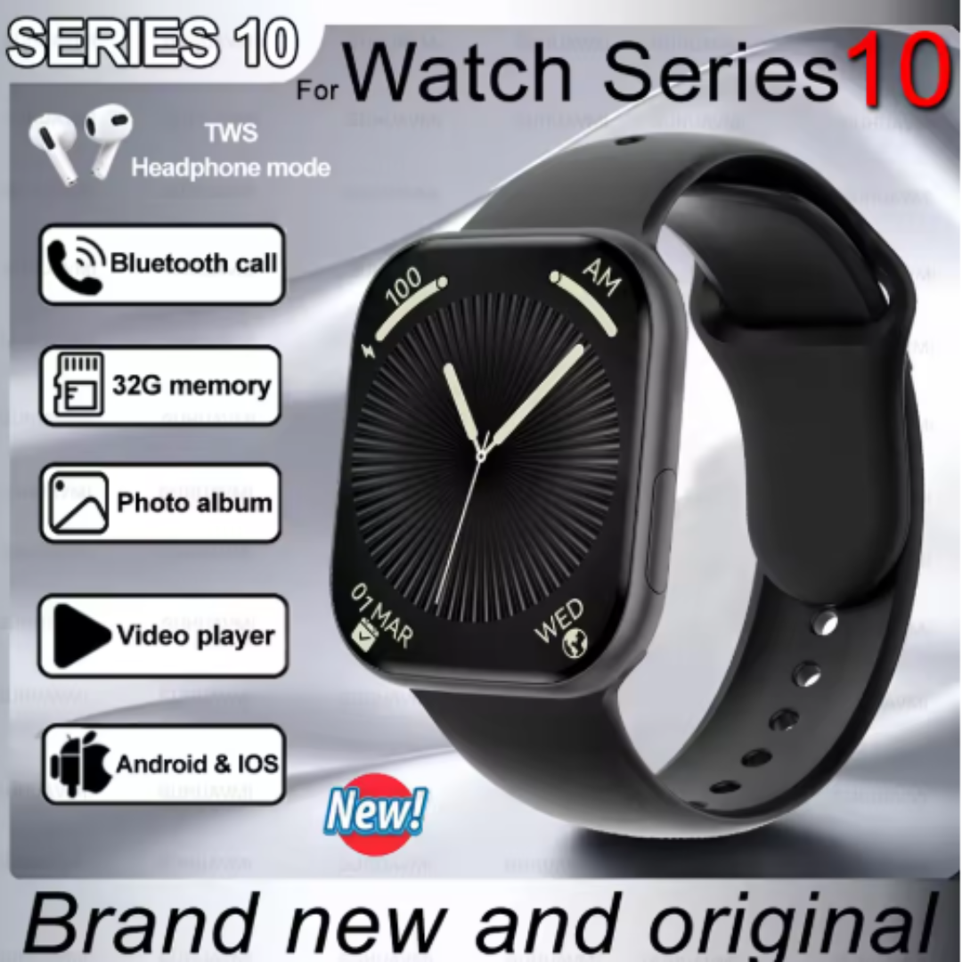 Series 10 Apple logo smartwatch
