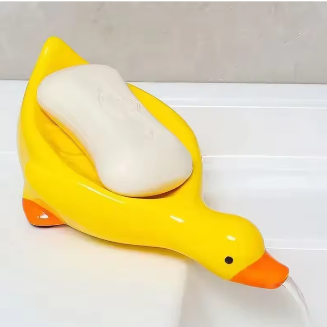 Duck Shape Quick Drain Soap Holder 