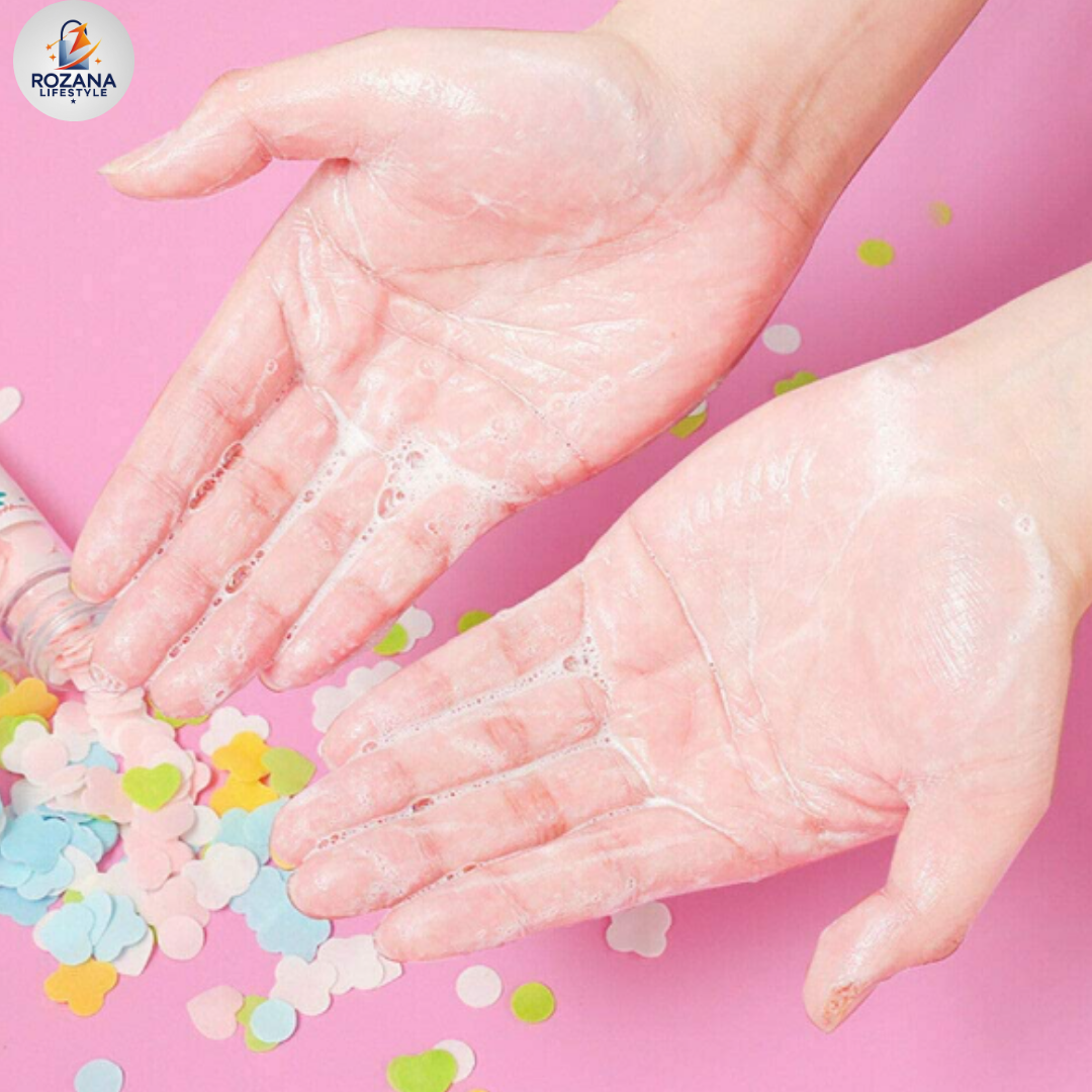 Portable  Flower Paper Soap  Tube