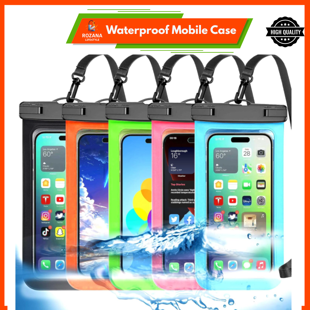 Universal Waterproof Mobile Pouch Case for All iOS & Android Phones