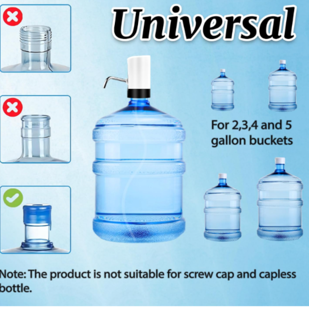 Automatic USB Rechargeable Electric Water Dispenser Pump