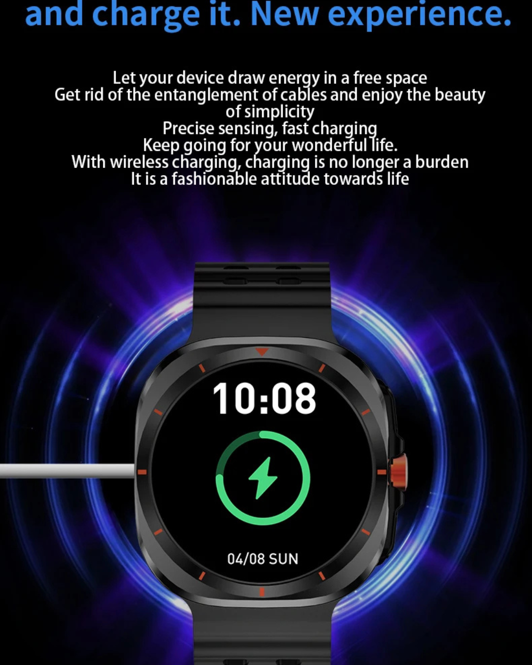 LAXASFIT New GT7 Ultra 7-in-1 Smart Watch