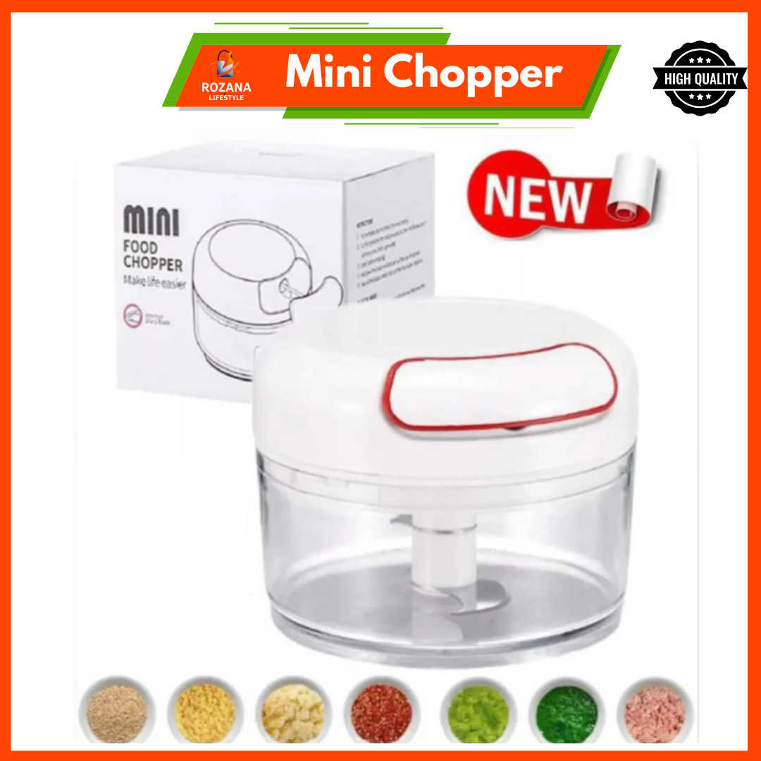 Mini Manual food chopper & Garlic chopper