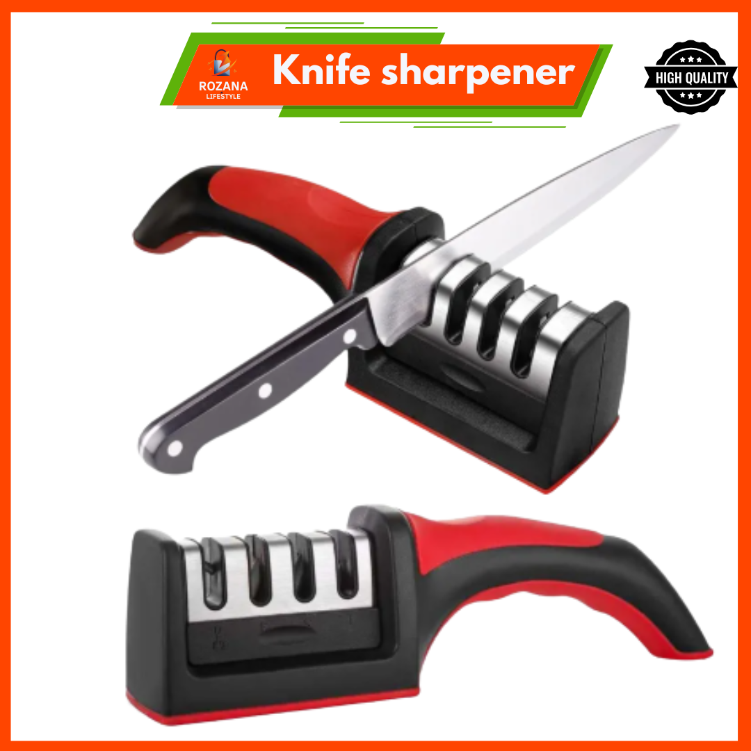 4 in 1 Kitchen Knife & Scissor Sharpener