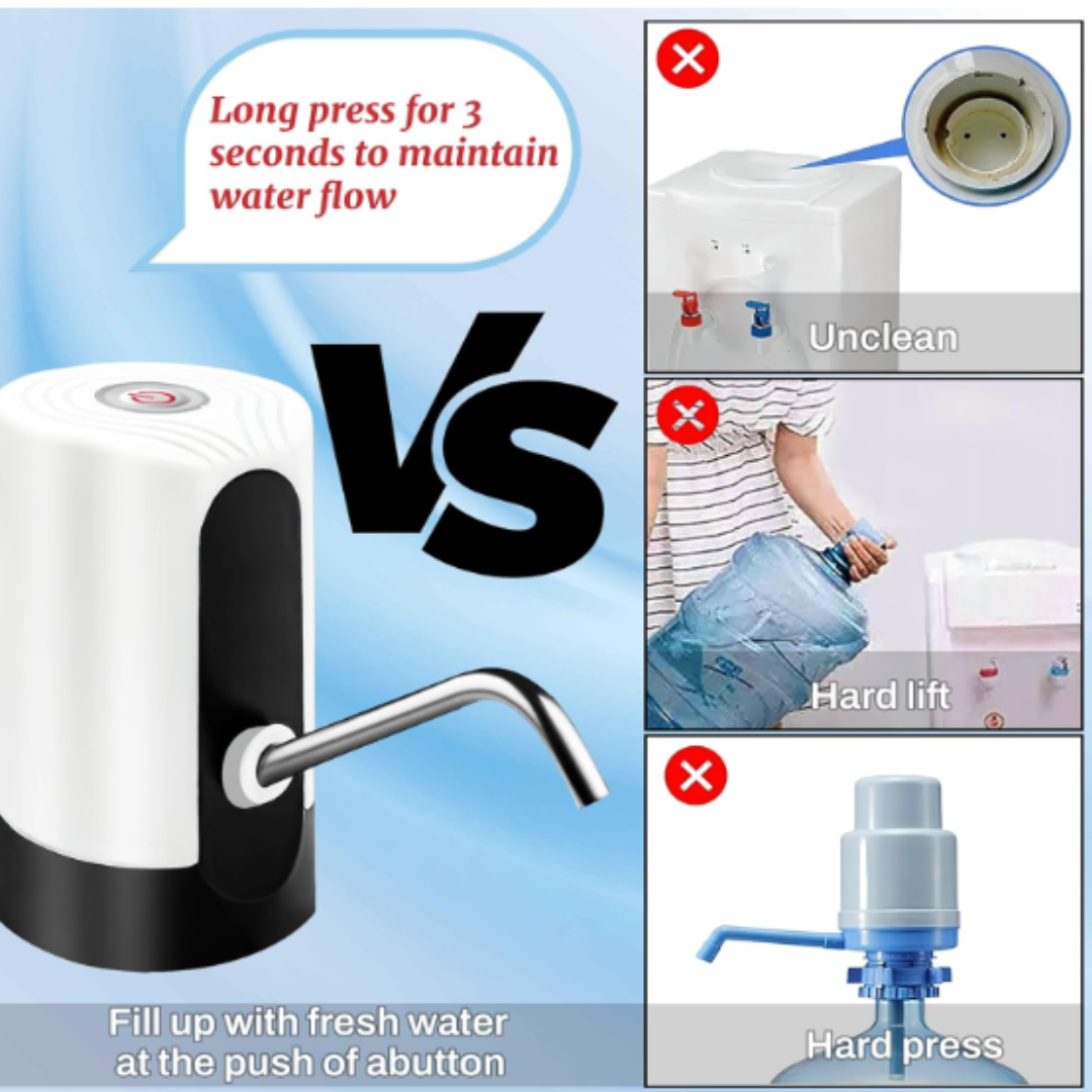 Automatic USB Rechargeable Electric Water Dispenser Pump