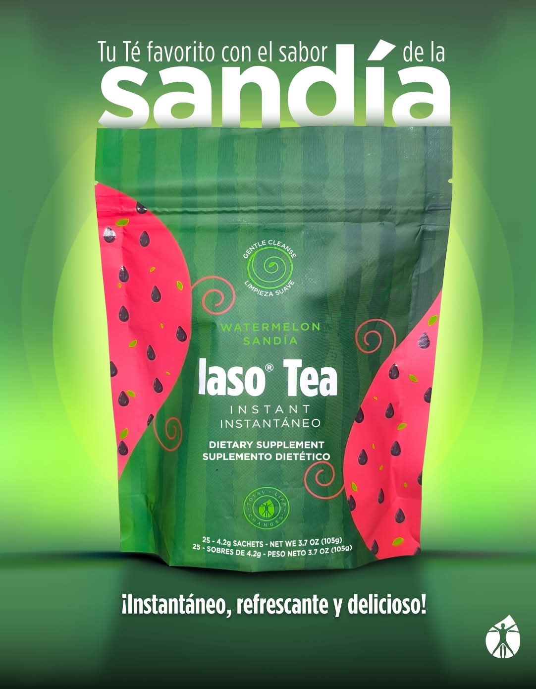 IASO Té instantáneo Sabor Sandia