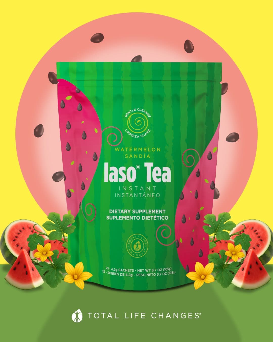 IASO Té instantáneo Sabor Sandia