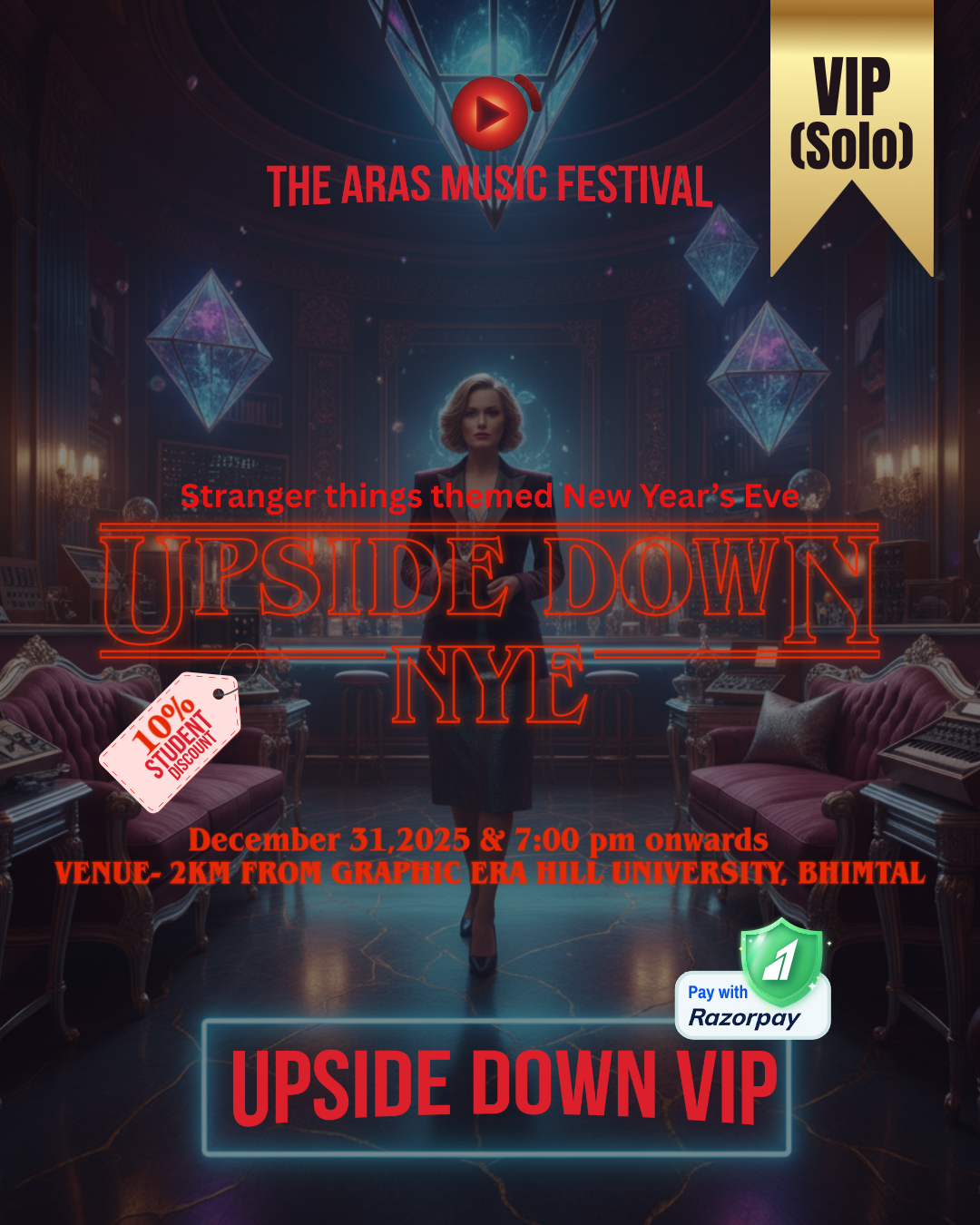 UPSIDE DOWN VIP (SOLO)