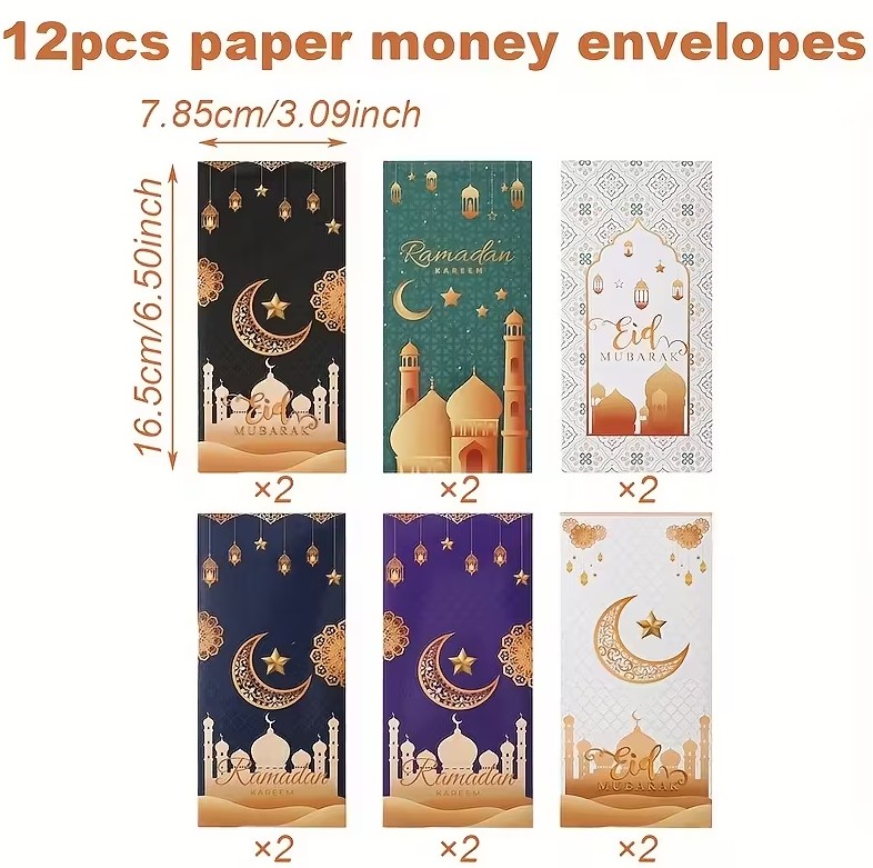 Eid and Ramadan Money Envelope Pack