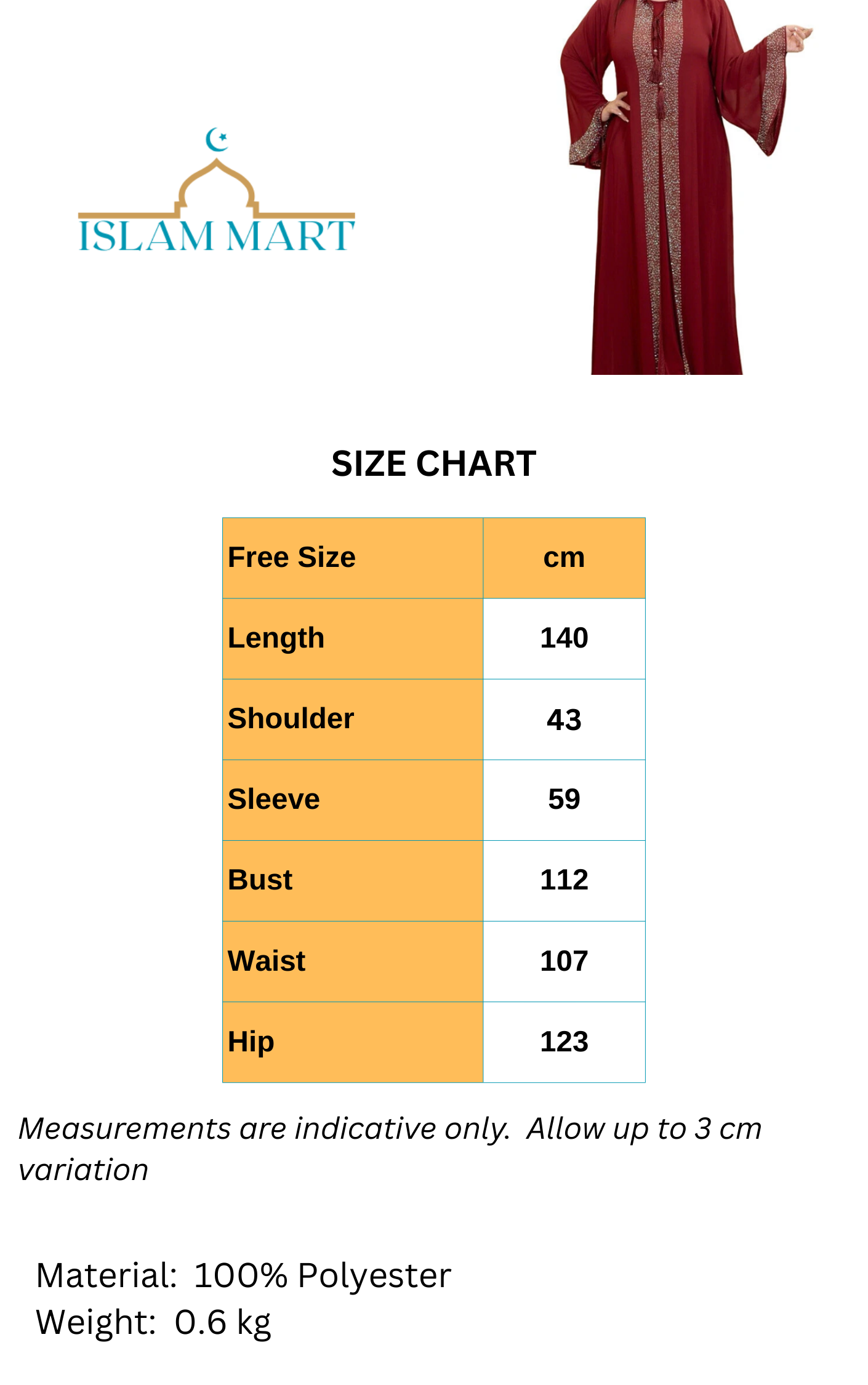 Elegant Dubai Rhinestone Abaya