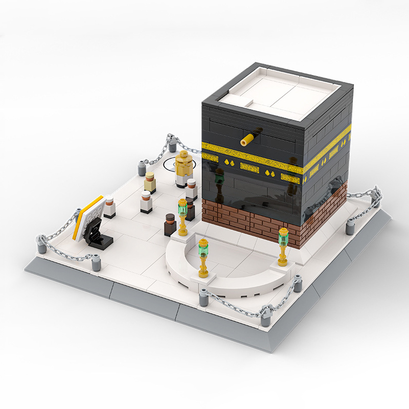 Holy Kaaba Model Blocks Assembly Set