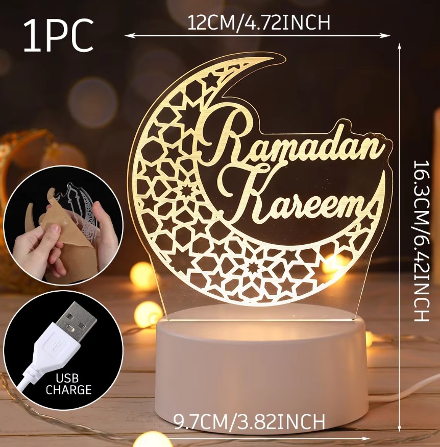 Ramadan and Eid Decorative Night Lights