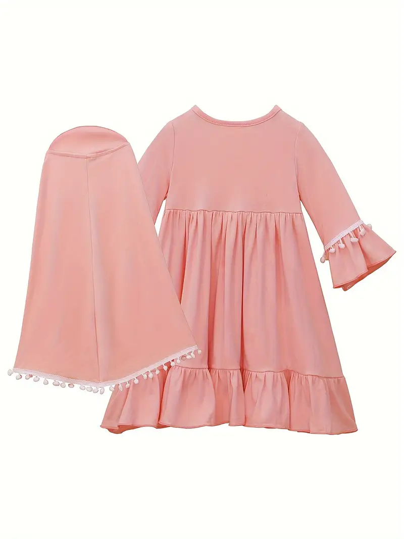  Long Sleeve Knit Dresses for Girls