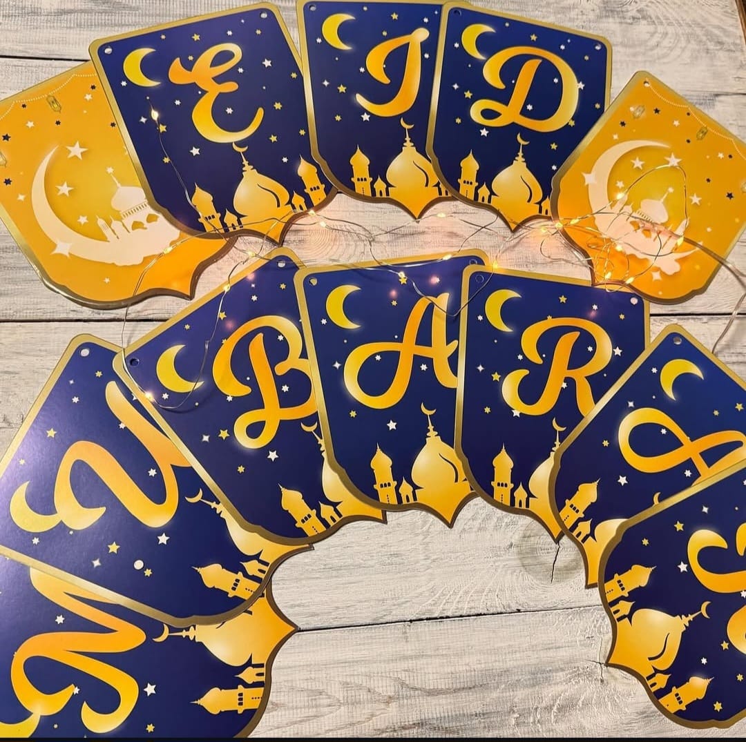 Eid Mubarak Party Decoration Set