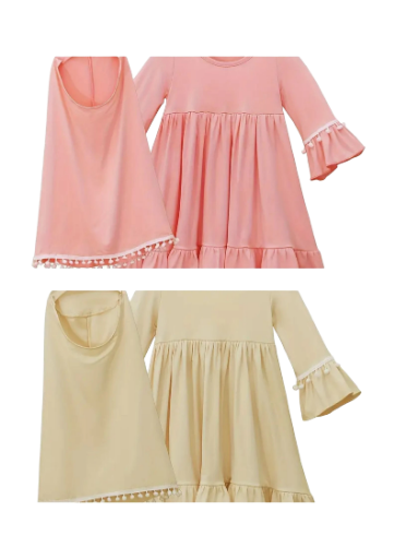  Long Sleeve Knit Dresses for Girls