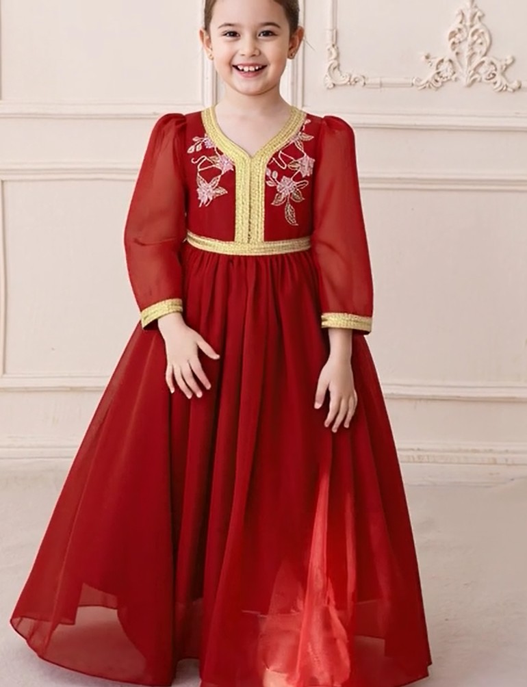 Red Princess Dress