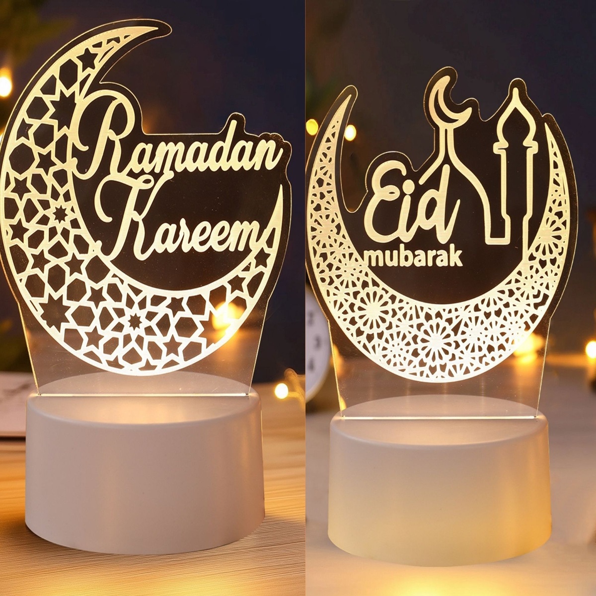 Ramadan and Eid Decorative Night Lights
