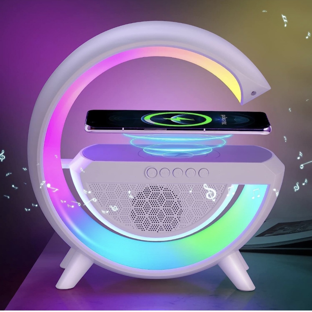 Multifunctional LED Wireless Charging Speaker