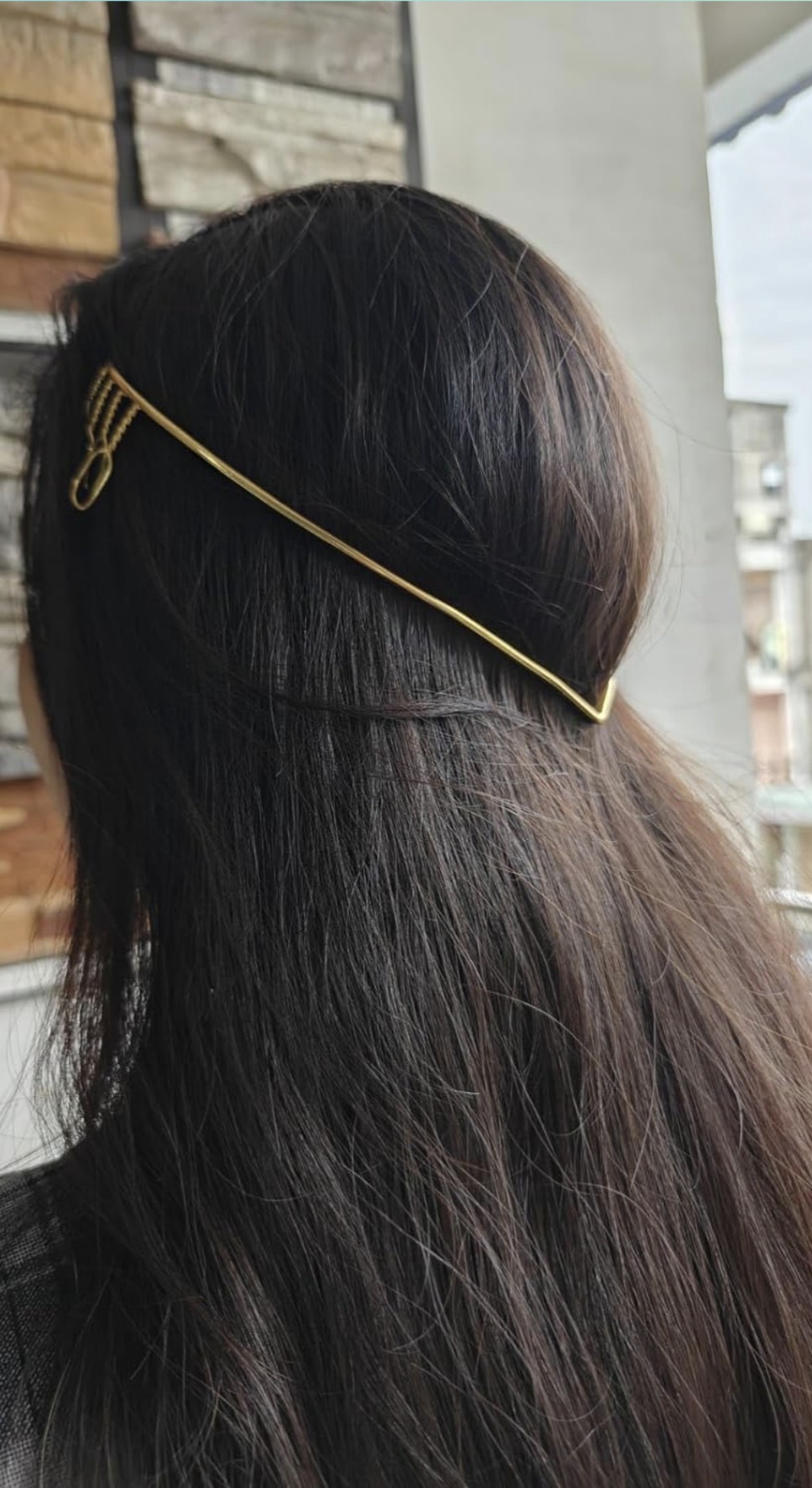 Minimalist Gold Plated tiara 