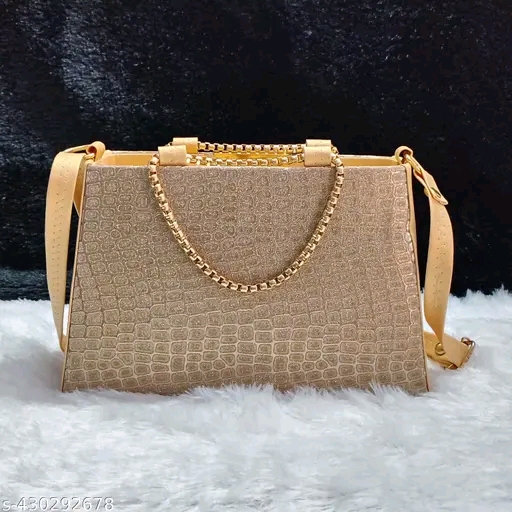 Elegant Gold Handbag