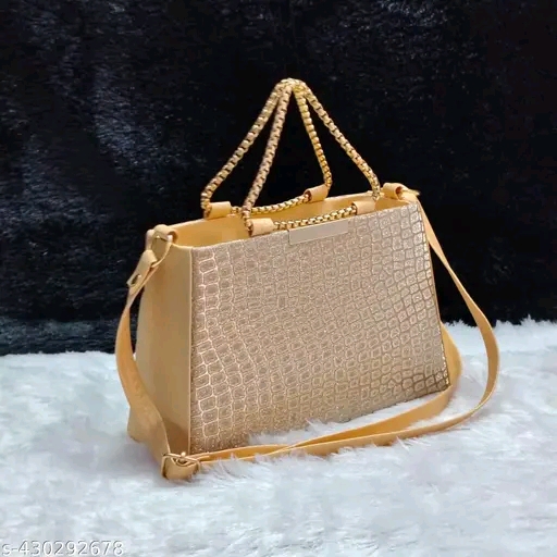 Elegant Gold Handbag