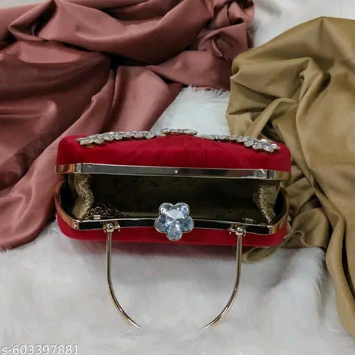 Elegant Red Handbag