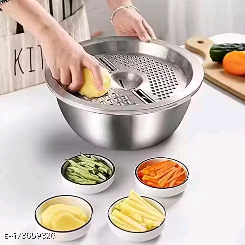 Stainless Steel Multi-Purpose Kitchen Bowl Set