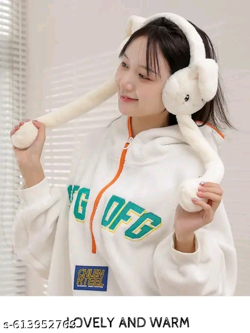 Plush Bunny Earmuffs