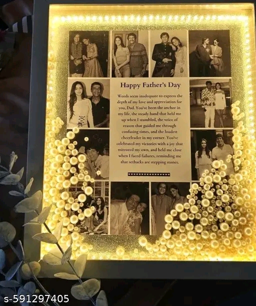 Family and Friends Themed Light-Up Photo Frame