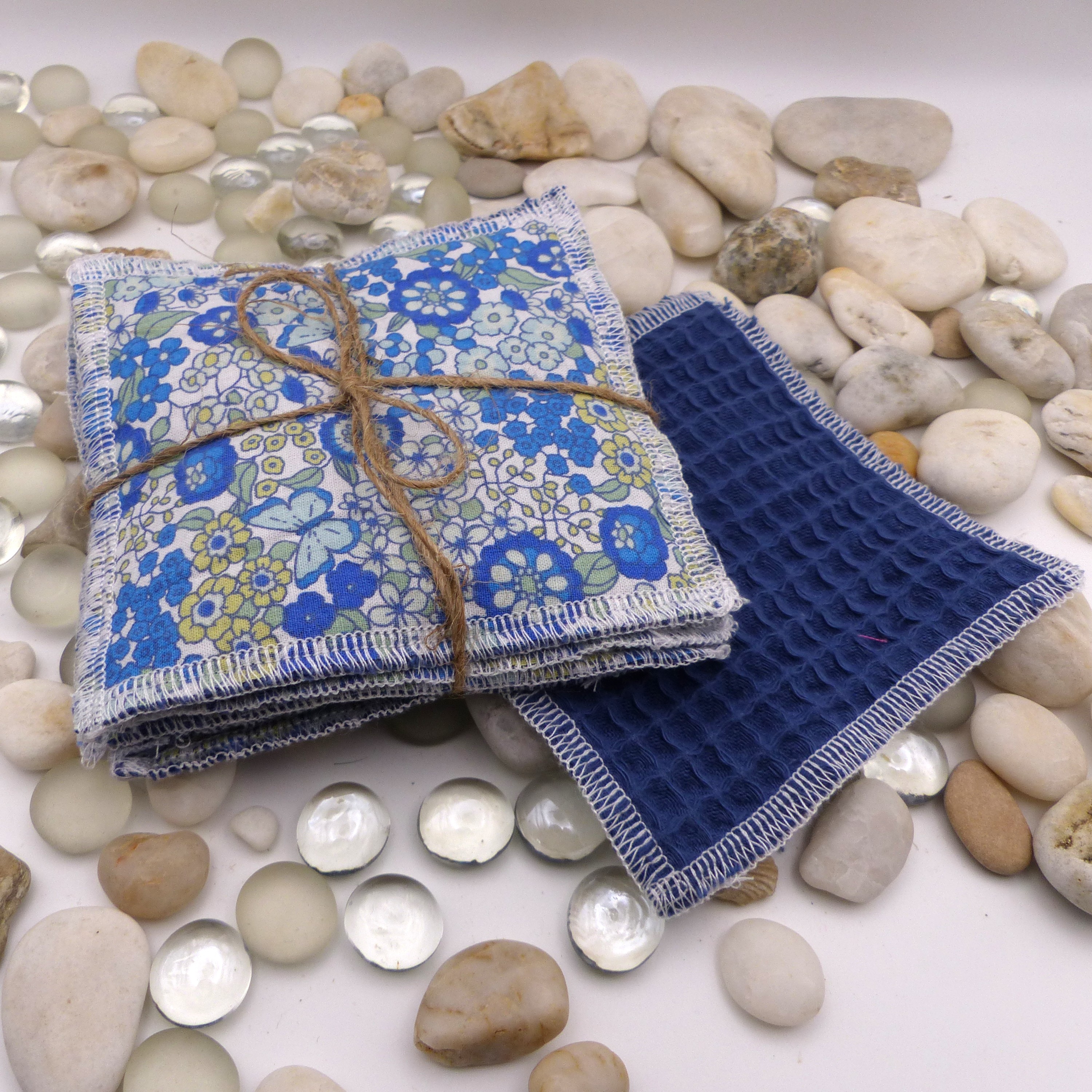 Lot de 5 lingettes réutilisables