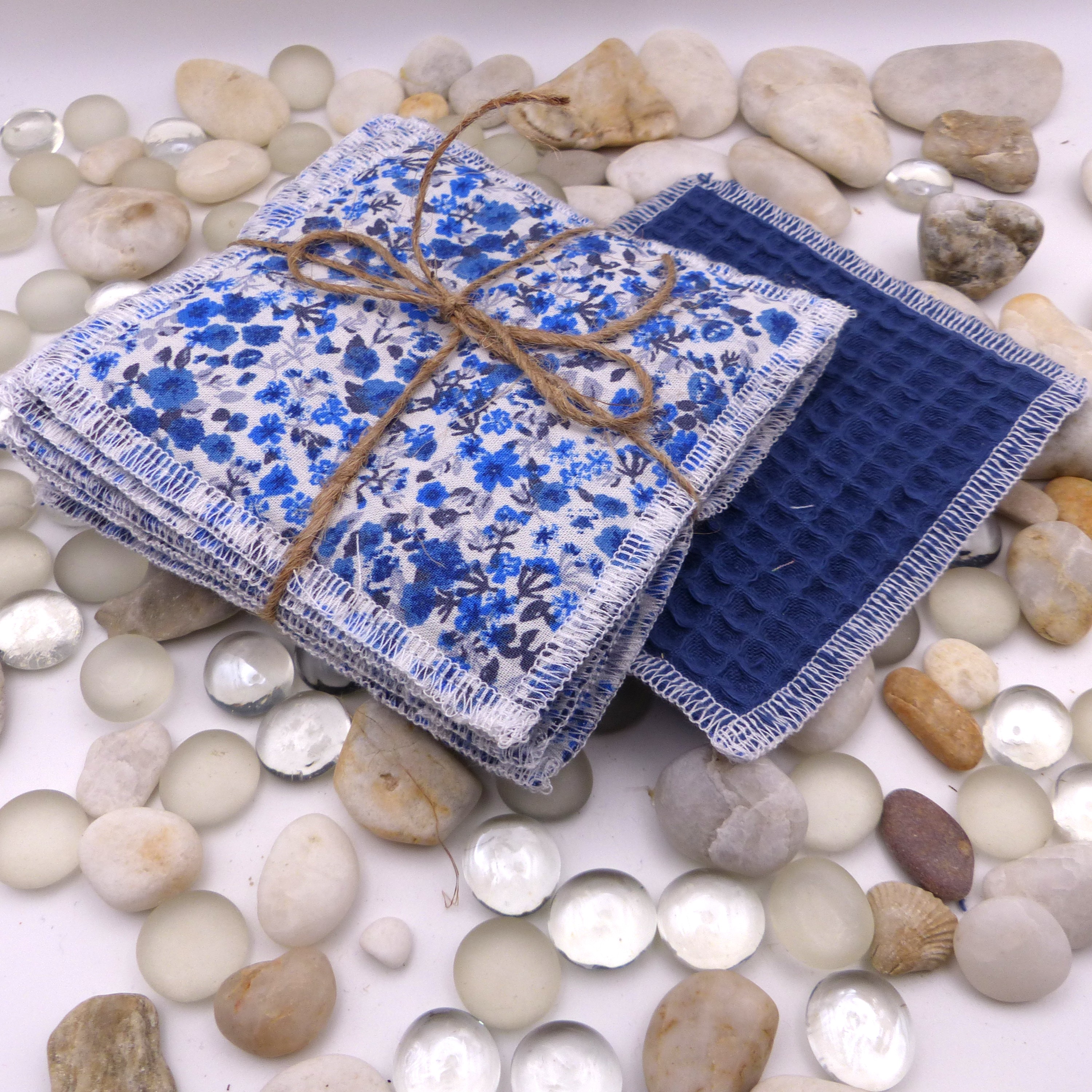 Lot de 5 lingettes réutilisables