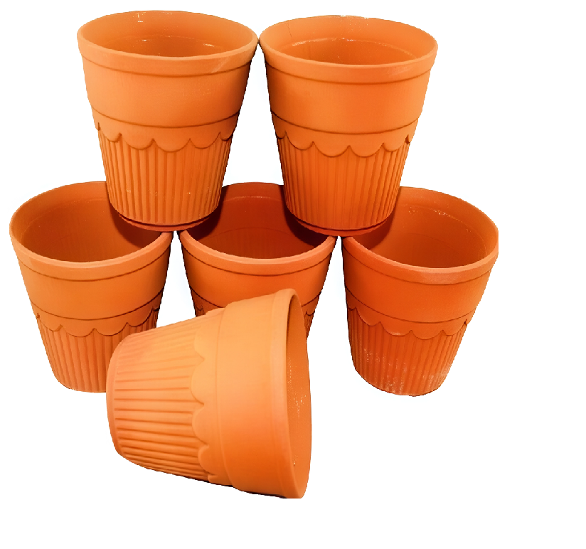 Terracotta Plant Pots Set