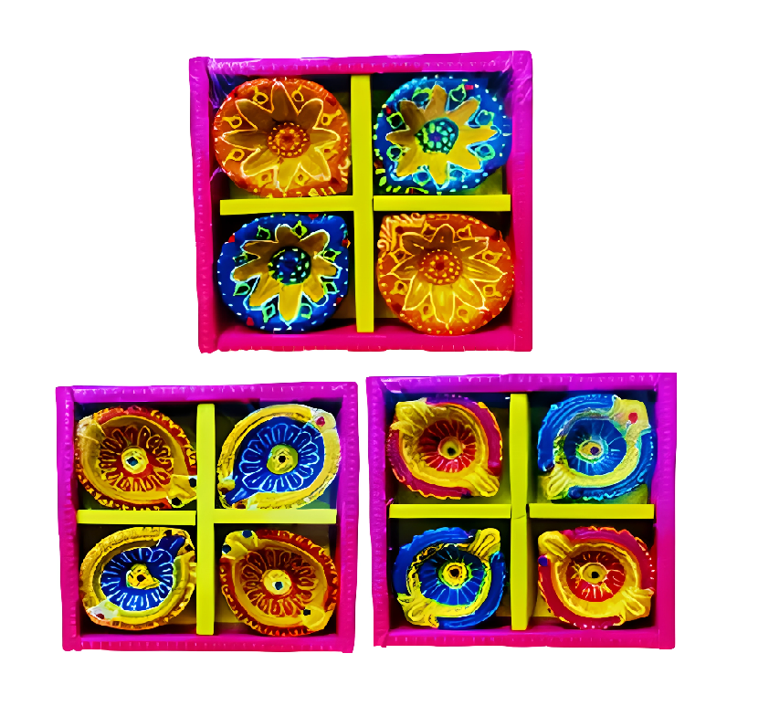 Decorative Diya Set