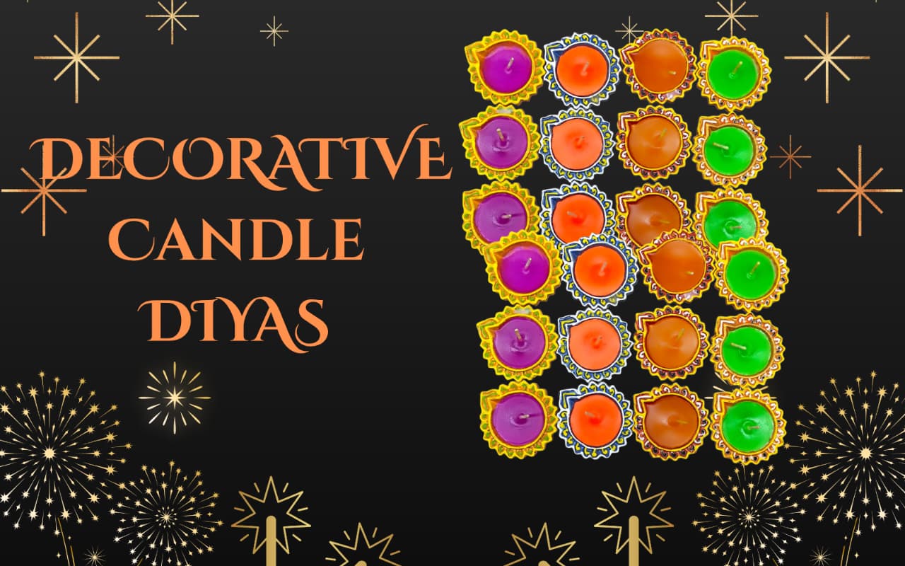Decorative Candle Diyas