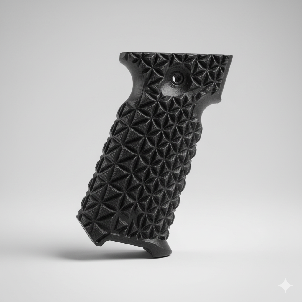 Grip 3D couleur personnalisable – Poignée haute densité à quadrillage